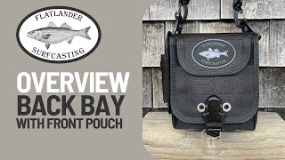 Flatlander Surfcasting Overview Back Bay Bag with Front Pouch [upl. by Jean-Claude782]