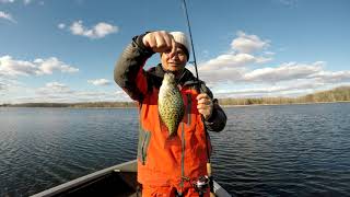 April 2023 Spring Crappie Fishing [upl. by Ydnim]