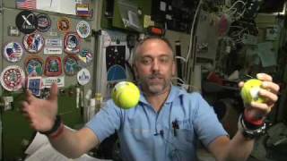 Richard Garriott Space Video Blog Conservation of Momentum [upl. by Yllib303]