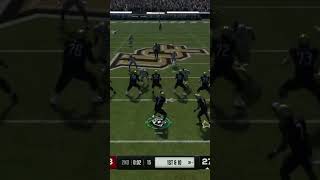 Dot Em Up cfb25 ncaafootball collegefootball madden youtubeshorts [upl. by Renruojos]