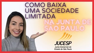 Como baixar uma empresa na JUCESP PASSO A PASSO  100 online  VRE digital [upl. by Ykceb]