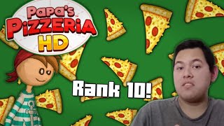 Papas Pizzeria HD  Chicken Champ  Rank 10 [upl. by Yntirb842]