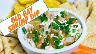 How to Make Shrimp Dip  Shrimp Dip Recipe  Old Bay Seasoning  Easy Appetizers  Cream Cheese Dip [upl. by Etnasa461]