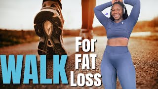 40 MIN WALKING WORKOUT TO LOSE BELLY FAT [upl. by Kenneth]