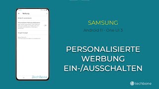 Personalisierte Werbung  Samsung Android 11  One UI 3 [upl. by Sanferd]