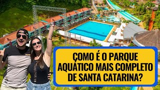 COMO É SE HOSPEDAR NA CASCANÉIA O MAIS COMPLETO PARQUE AQUÁTICO DE SANTA CATARINA EM 2023 [upl. by Warga]