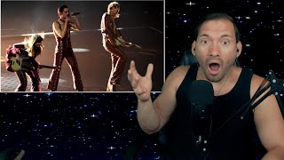 Måneskin  Zitti E Buoni  Italy Grand Final  Eurovision 2021 REACTION [upl. by Akinuahs458]