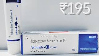 Atonide H cream hydrocortisone cream uses side effects precautions [upl. by Hamnet]