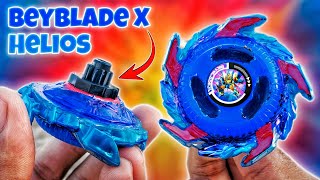 How to make Beyblade X Version of Helios Beyblade 🔥 [upl. by Romie]