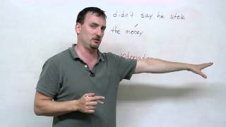 How does stress change the meaning of a sentence [upl. by Erick]