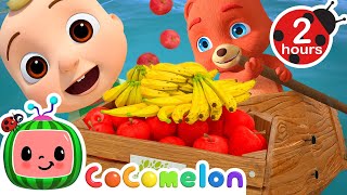 Sing Along to Apples and Bananas 🍎🍌 Learn Vowels with JJ  Cartoons for Kids✨Fantasy Playground [upl. by Osgood]