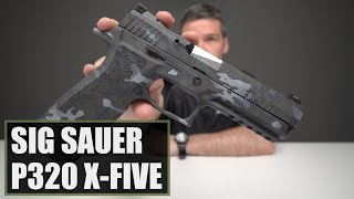 Unboxing The Sig Sauer P320 XFive Urban Camo [upl. by Anead]