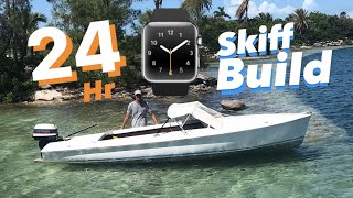 How to build a skiff boat in 24 hrs [upl. by Pachston]