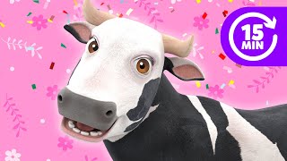 ¡Las Mejores Canciones de La Vaca Lola  La Granja de Zenón  El Reino Infantil [upl. by Atilam908]