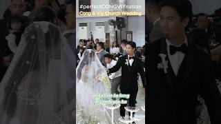 Cong at Viy Church Wedding❤ Cong TV amp Viy Cortez are married perfectcongviynation congtv viy [upl. by Melisa]