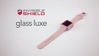 How to Install InvisibleShield Glass Luxe on Apple Watch [upl. by Marvel]