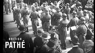 For First Time Since The War Aka German Guards March Through Streets 1932 [upl. by Nhguavahs]