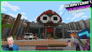 Pranking False with Cleo it wasnt us obviously Hermitcraft Stream Replay 291124 [upl. by Gustav843]