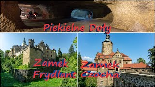 Zamek Czocha Frydlant i Piekielne Doły [upl. by Sean]