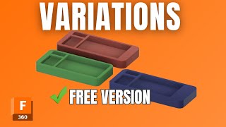 Fusion 360 Configurations and Parameter Techniques for Unlimited Iterations Paid and Free Version [upl. by Girvin]