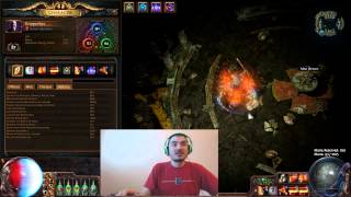 Path of Exile Chaos Inoculating My Burning Discharge [upl. by Hanschen517]