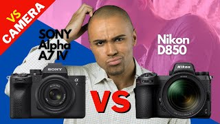 🔴Sony a7iv vs Nikon d850  full specs Comparison🔴 [upl. by Aisats]