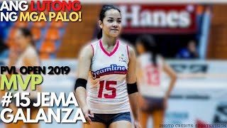 Ang Mga Malutong na Palo ni Jema Galanza  PVL Open 2019 MVP  Highlights  Creamline Cool Smashers [upl. by Nirret466]