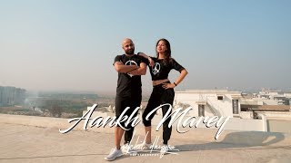 Aankh Marey  Simmba  Dance Choreography  NIKHIL DHINGRA ft Bhavisha Kalra [upl. by Hayton576]