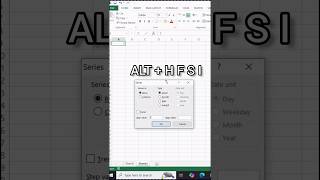 Excel write 1 to any numbers easily excel exceltips exceltutorial [upl. by Nnalorac514]