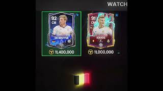 KDB x Kroos☠️ eafc25 fifa eafc24 eafcmobile fifamobile fifa shorts [upl. by Yrrep157]