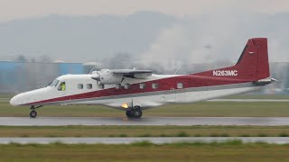 Bighorn Airways Dornier Do 228 N263MC landing in HIO [upl. by Ainelec]