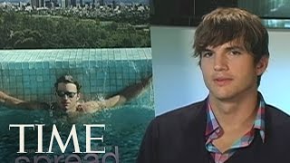 TIME Magazine Interviews Ashton Kutcher [upl. by Nilahs27]