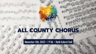 All County Chorus at Ruth Eckerd Hall [upl. by Saloma]