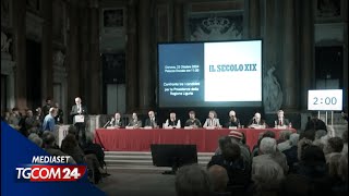 Liguria al voto ecco tutti i candidati [upl. by Airdnaz]