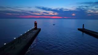 Beautiful SoHa September Sunset  South Haven MI in 4k [upl. by Lunsford]