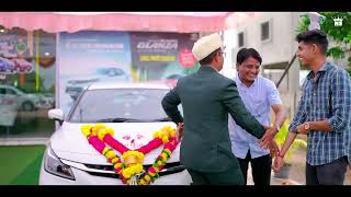 toyota Glanza 2024  Glanza car delivery cinematic video  Vinayak kalubarme  NS Production [upl. by Kile]