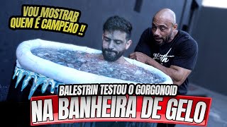 BALESTRIN TESTOU GORGONOID NA BANHEIRA DE GELO  SERÁ QUE ELE AGUENTOU [upl. by Thayer]