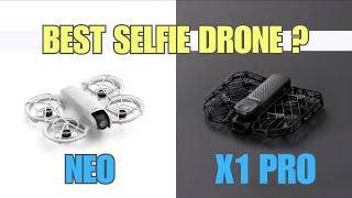 DJI NEO vs Hoverair X1 Pro Which Selfie Drone Should You Buy in 2024 [upl. by Bevis]