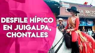 Desfile hípico en celebración de las fiestas patronales de Juigalpa Chontales [upl. by Lilak131]