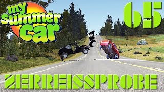 CRASHTEST quotZerreißprobequot My Summer Car 065 GERMAN LP [upl. by Atnek690]