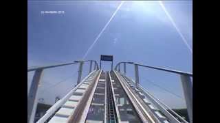 Cyclone  Six Flags New England  POV [upl. by Smiga]