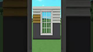 tips to make your bloxburg exterior more realistic🔨 robloxbloxburg roblox bloxburghouse [upl. by Kyre]