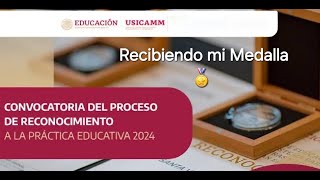 Entrega de mi Reconocimiento a la Práctica Educativa 2024 [upl. by Penthea496]