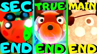 Roblox  All 3 Endings  Piggy Game Bunnys Funeral [upl. by Koch63]