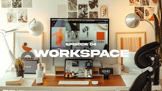 My Workspace Home Office  Desk Setup Tour  Tips  UIUX Designer  Vlog 04 [upl. by Simdars]