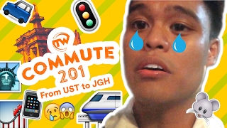 Commute 201 FROM UST TO JUST GOT HOME Manila Commute Challenge [upl. by Elboa732]