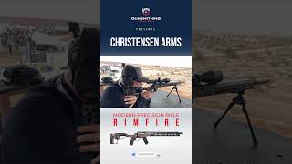 Showcasing the Christensen Arms 22 Rimfire Part 3  Modern Precision Rifle From SHOT Show 2024 [upl. by Anselm94]