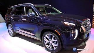 2019 Hyundai Palisade  Exterior and Interior Walkaround  Debut 2018 LA Auto Show [upl. by Alfonso920]