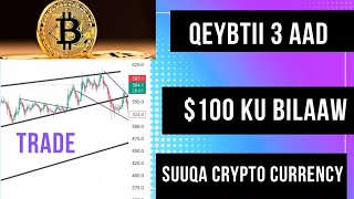 suuqa crypto currency ka shaqeyso adoo gurigaaga jooga oo baro xirfada tradeka [upl. by Lobiv]