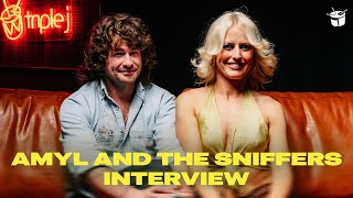 Amyl and The Sniffers deep dive Cartoon Darkness album toxic online culture amp ‘Jerkin’ INTERVIEW [upl. by Bing]